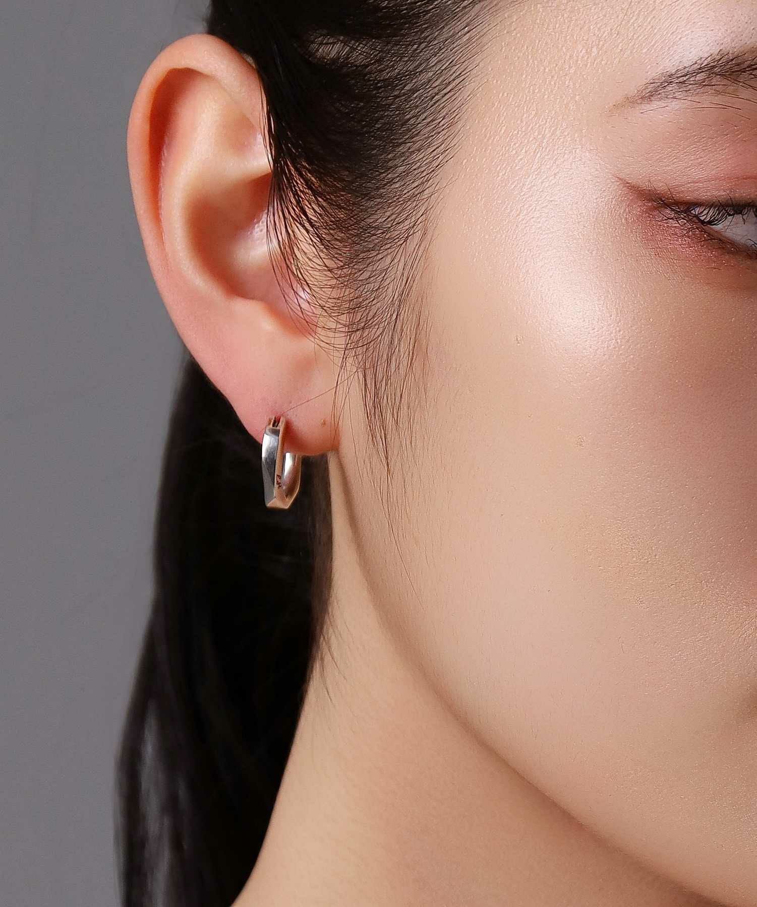 for Gift”クロッシングピアス/シティポップ“TYPE D”/シルバー925