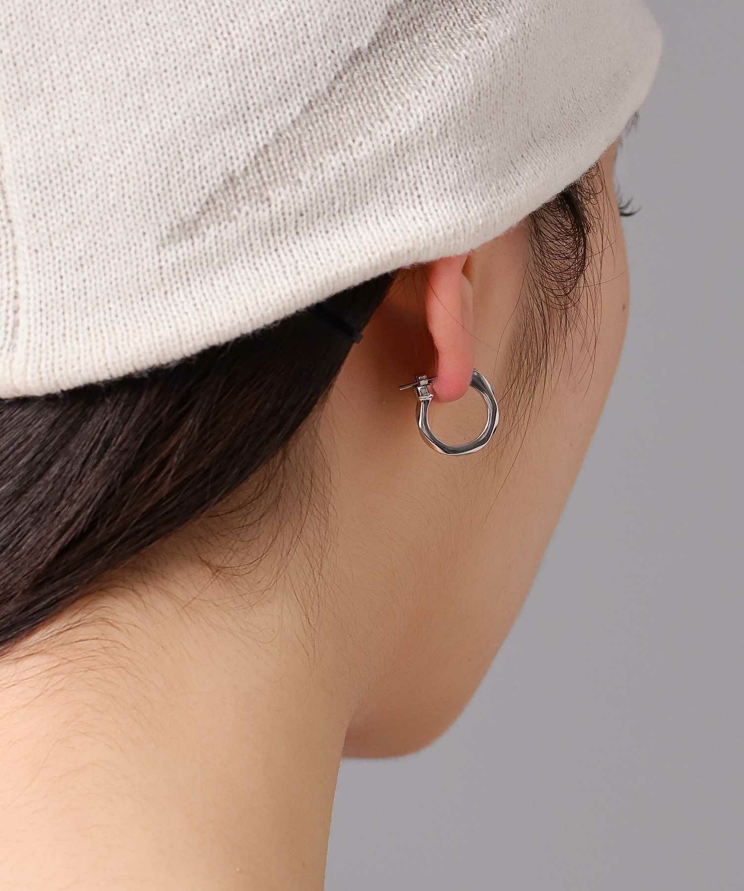 for Gift”クロッシングピアス/シティポップ“TYPE B”/シルバー925