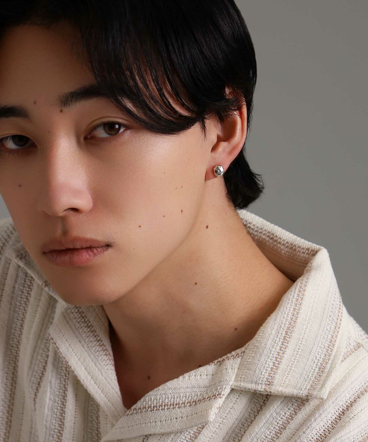 for Gift”スタッズピアス/シティポップ“TYPE B”/シルバー925 | LION