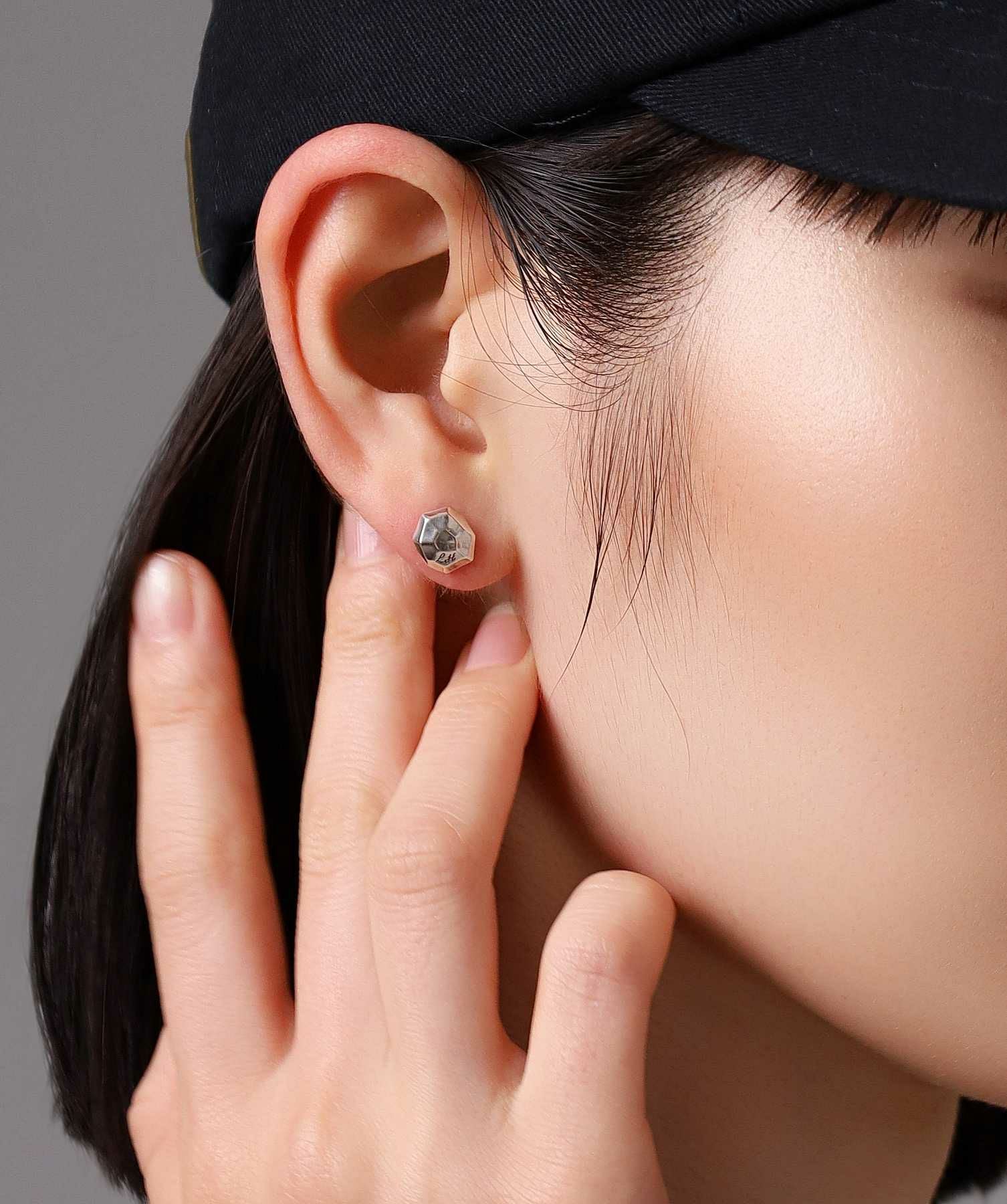 for Gift”スタッズピアス/シティポップ“TYPE B”/シルバー925 | LION