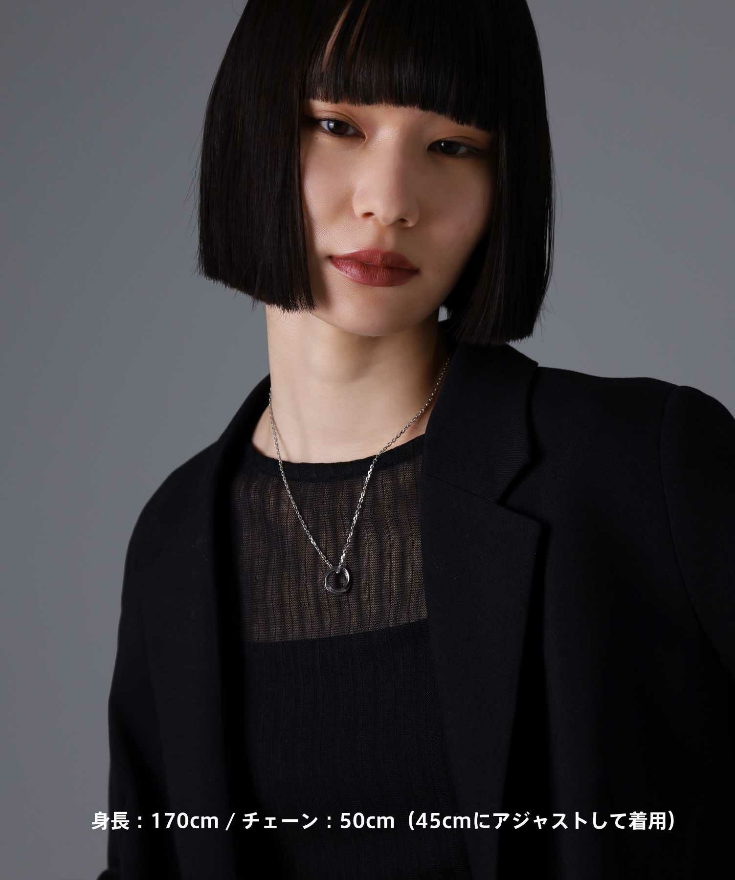 【限定展開】“HAWAIIAN”ネックレス/ツイストリング/サージカルステンレス（金属アレルギー対応）