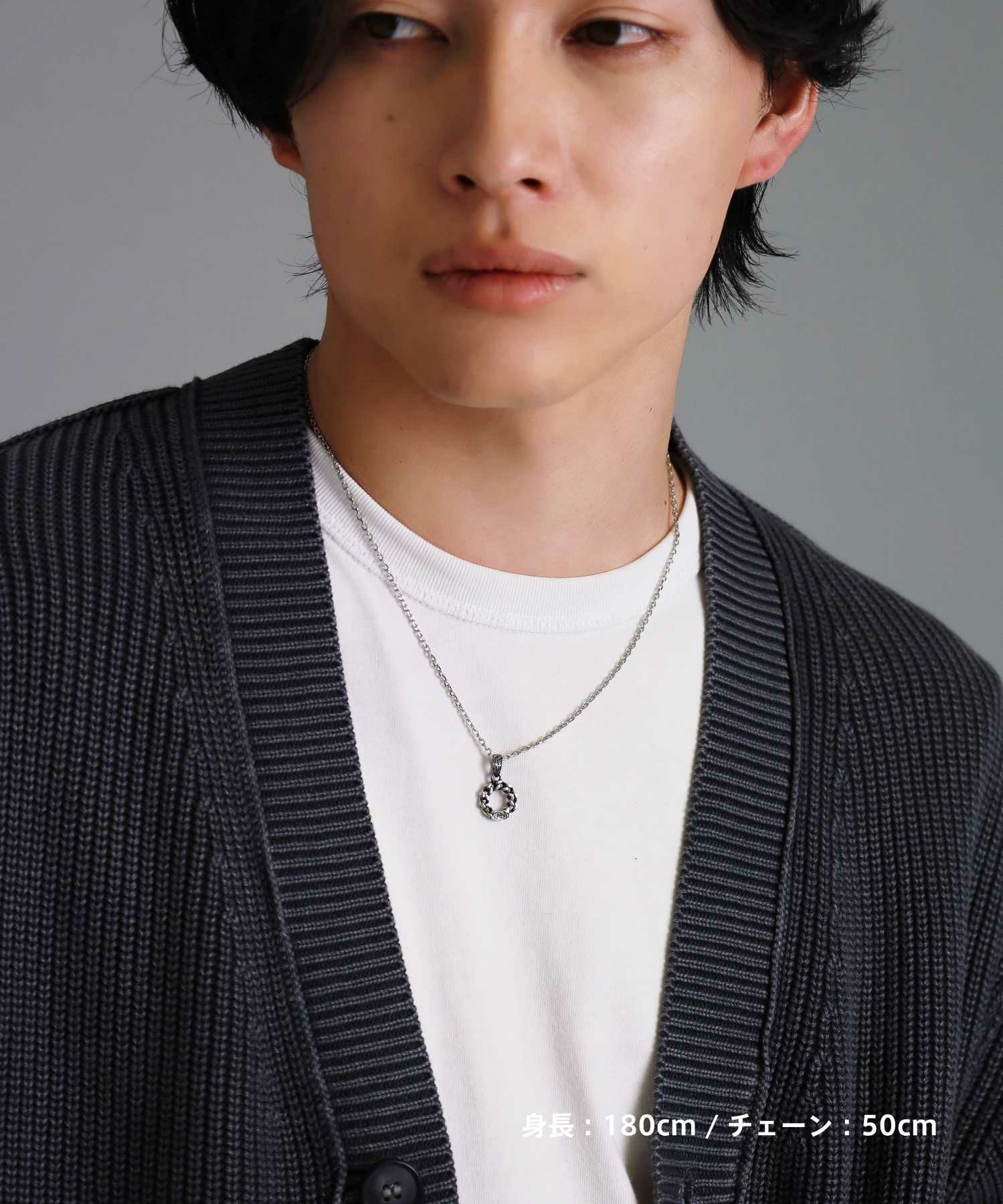 【限定展開】“HAWAIIAN”ネックレス/キヘイチェーンリング/サージカルステンレス（金属アレルギー対応）