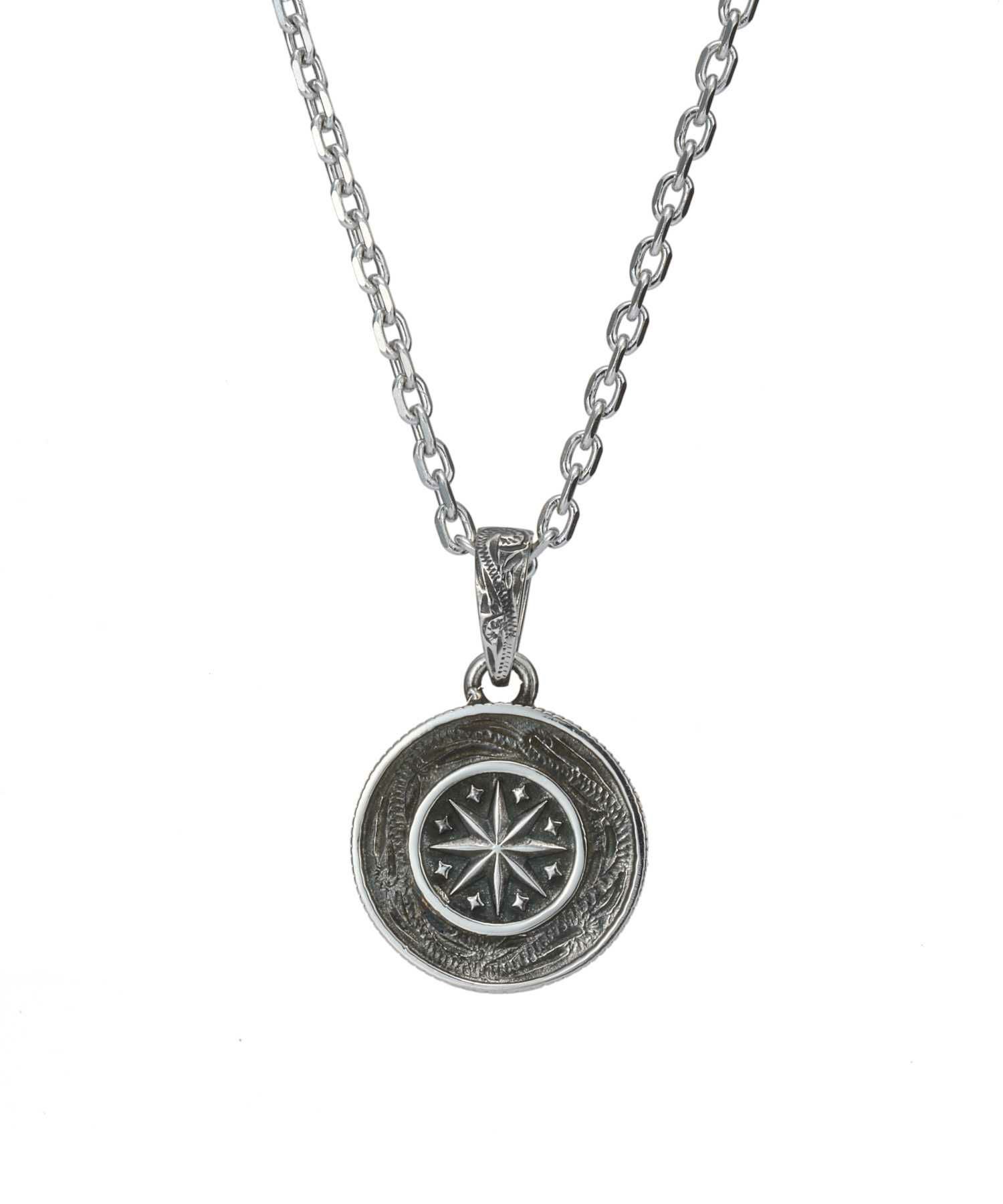 【限定展開】“HAWAIIAN”ネックレス/コンパス/サージカルステンレス（金属アレルギー対応）