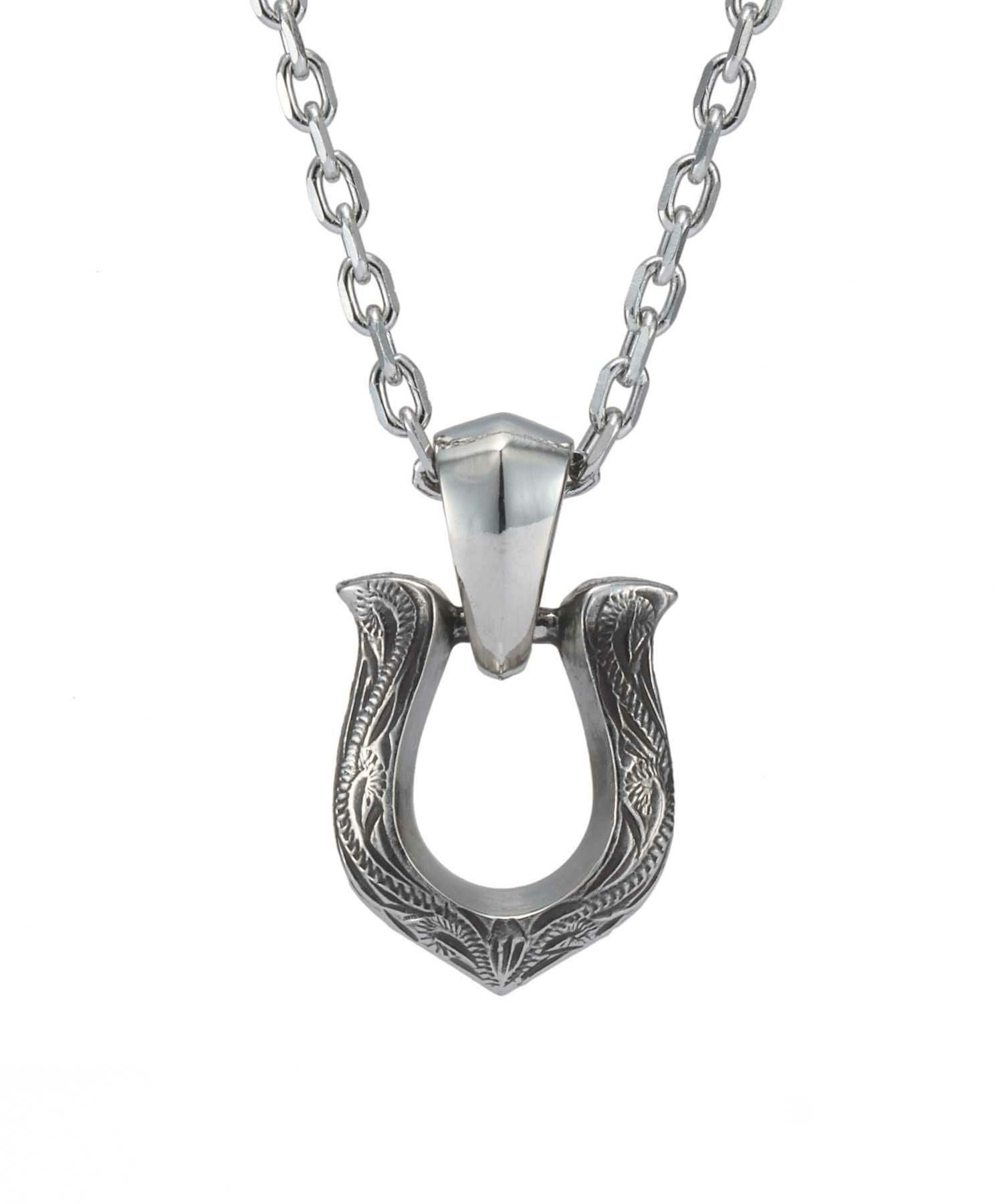 【限定展開】“HAWAIIAN”ネックレス/ホースシュー/サージカルステンレス（金属アレルギー対応）