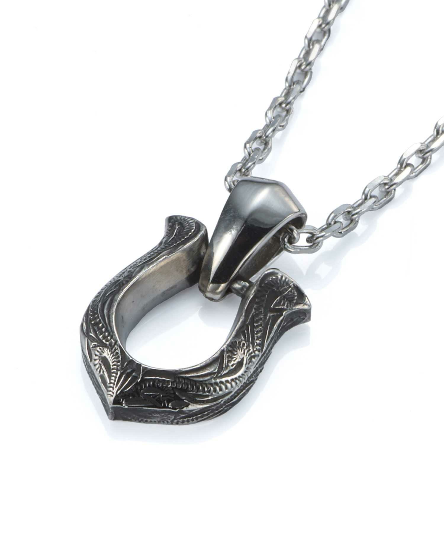 【限定展開】“HAWAIIAN”ネックレス/ホースシュー/サージカルステンレス（金属アレルギー対応）