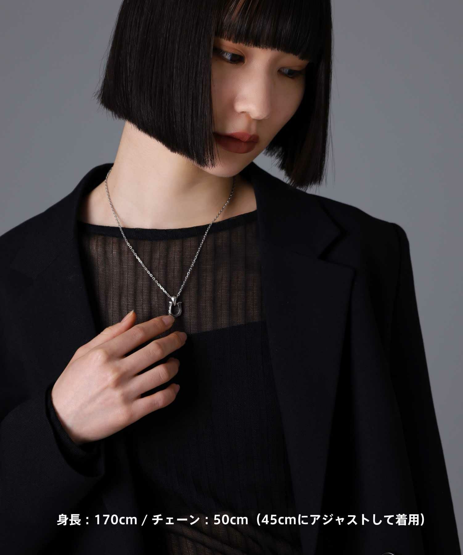 【限定展開】“HAWAIIAN”ネックレス/ホースシュー/サージカルステンレス（金属アレルギー対応）