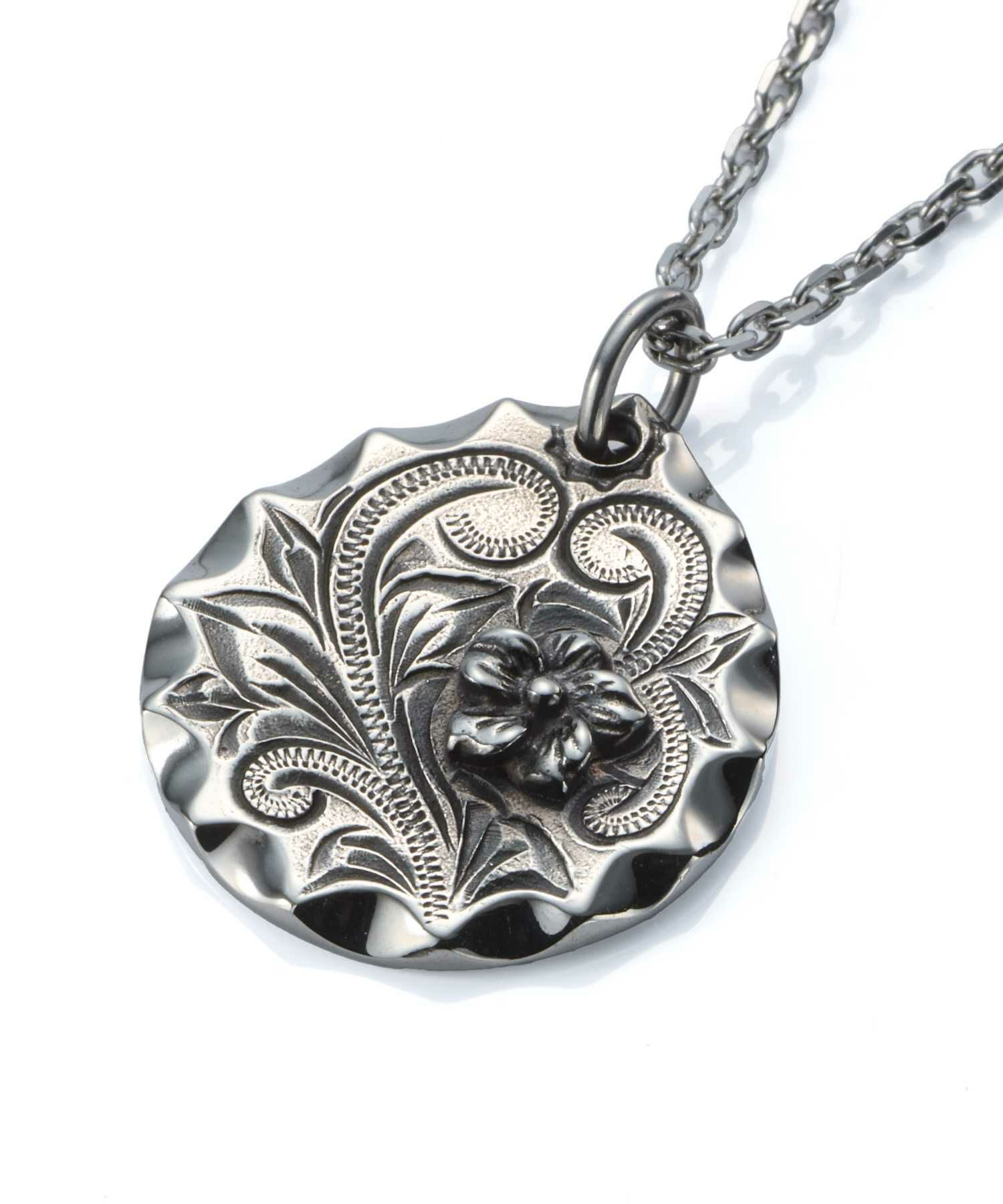 【限定展開】“HAWAIIAN”ネックレス/インゴットメダル/サージカルステンレス（金属アレルギー対応）