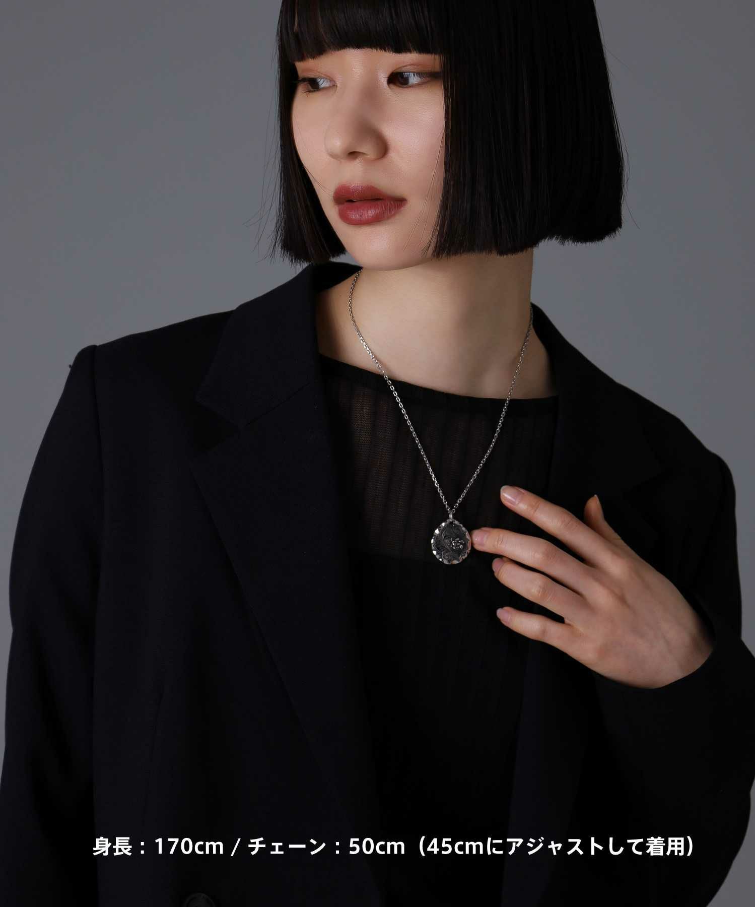 【限定展開】“HAWAIIAN”ネックレス/インゴットメダル/サージカルステンレス（金属アレルギー対応）