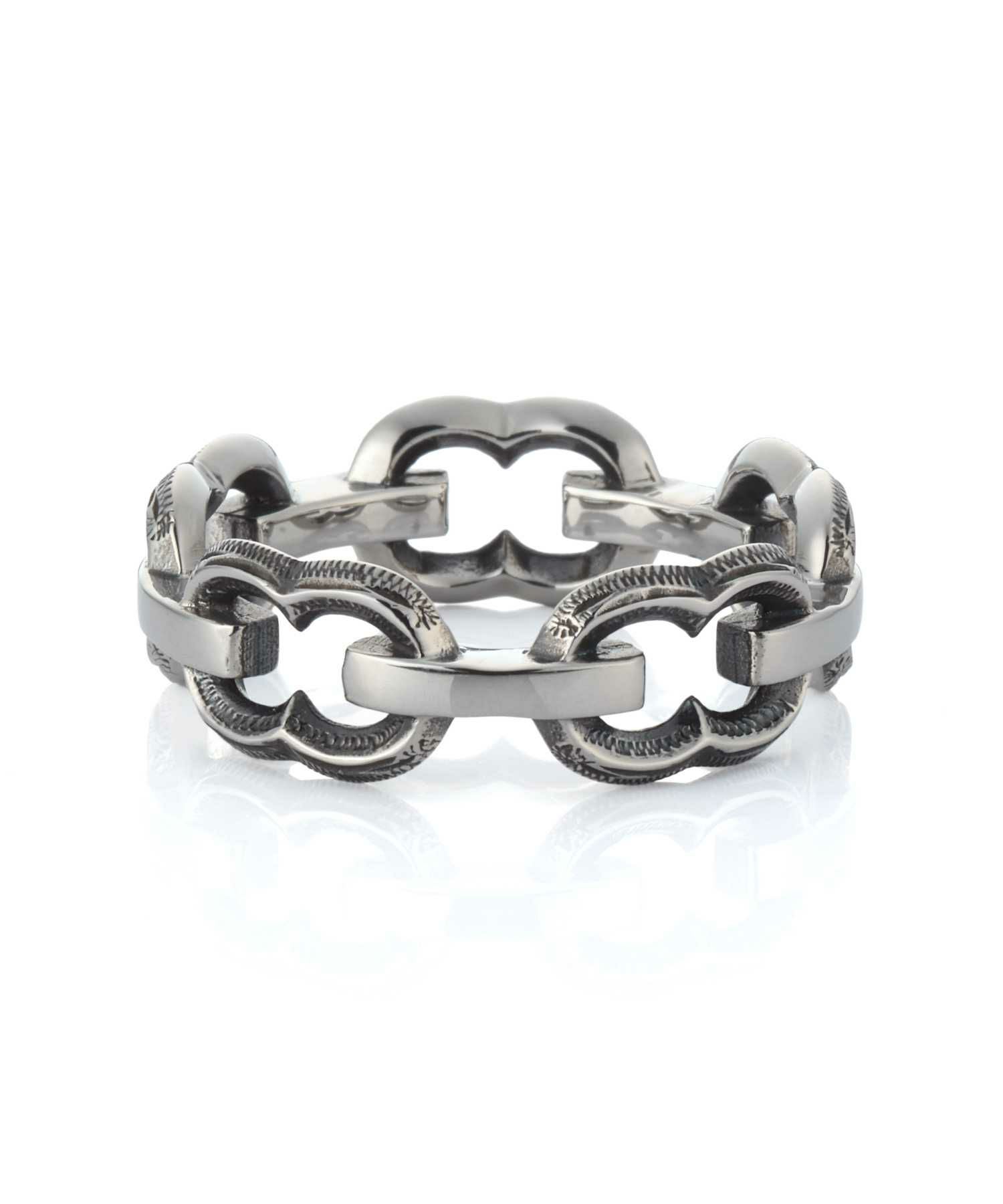 【限定展開】“HAWAIIAN”アンカーチェーンリング/サージカルステンレス（金属アレルギー対応）