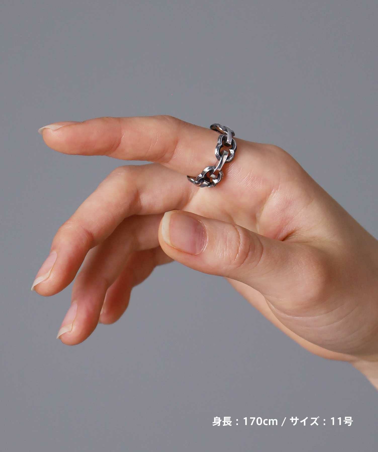 限定展開】“HAWAIIAN”アンカーチェーンリング/サージカルステンレス