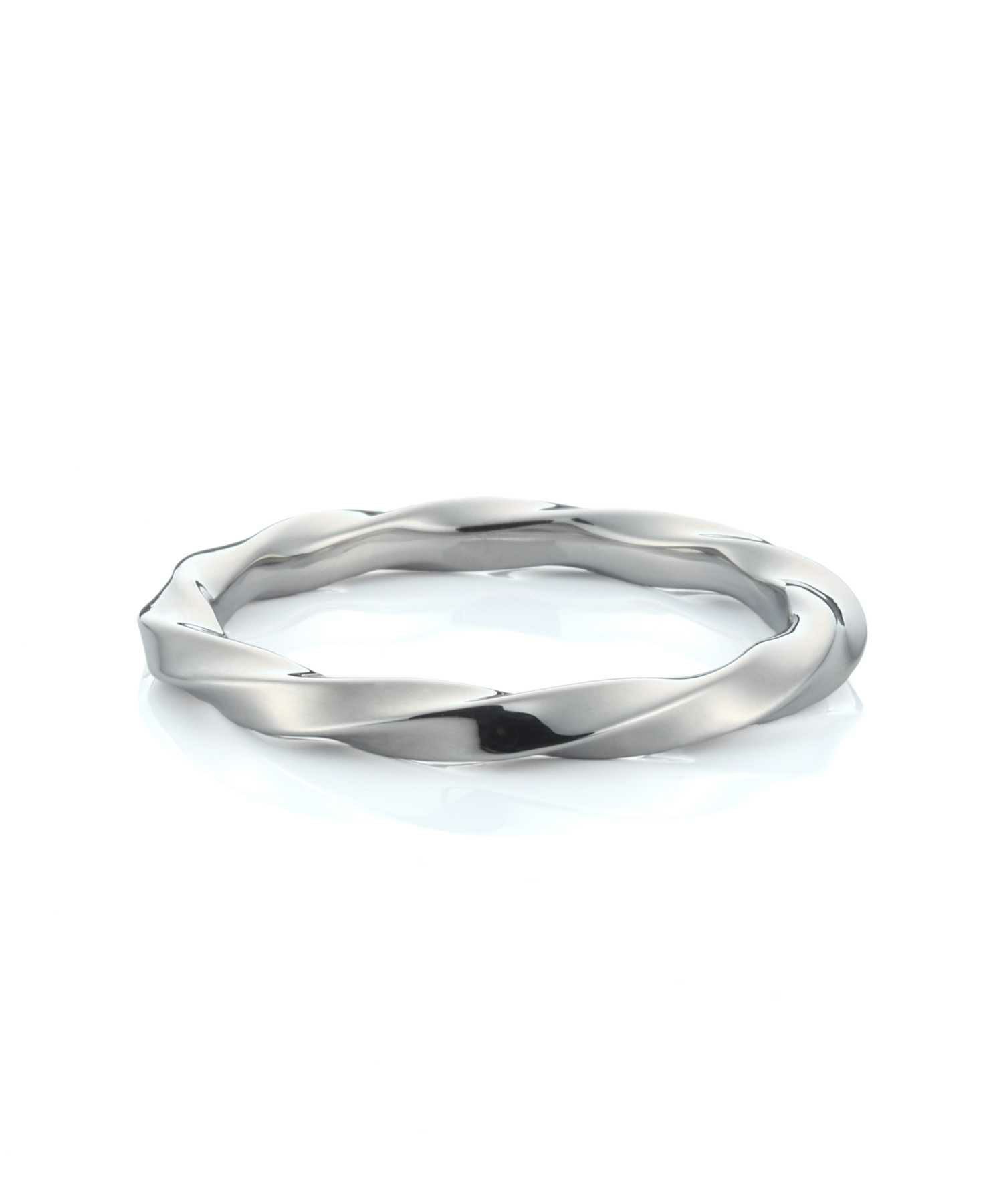 【限定展開】“LH-1”スキニーリング（ツイスト）/サージカルステンレス（金属アレルギー対応）