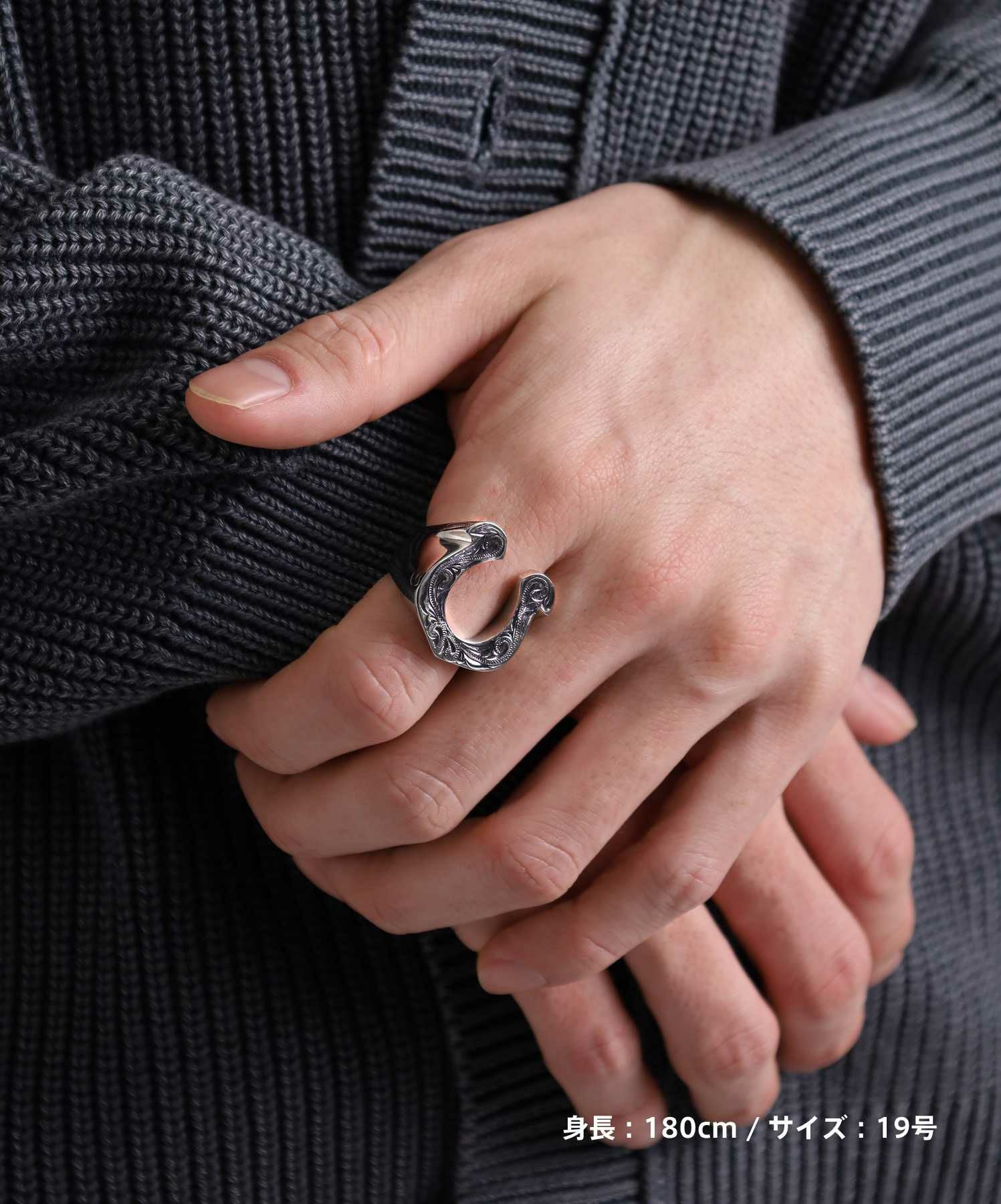 限定展開】“HAWAIIAN”ホースシューリング/サージカルステンレス（金属