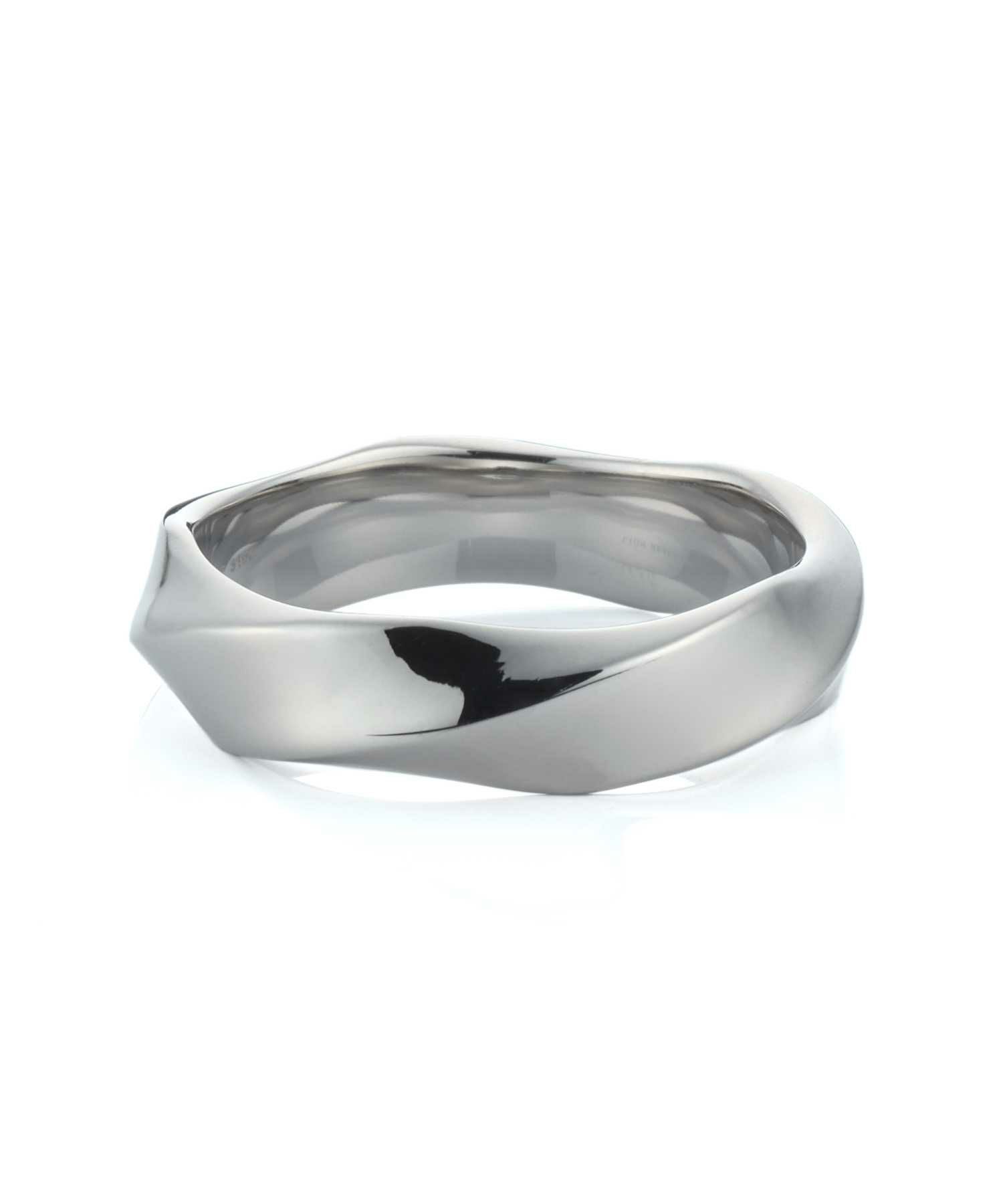 【限定展開】“LH-1”ウェーブリング/サージカルステンレス（金属アレルギー対応）