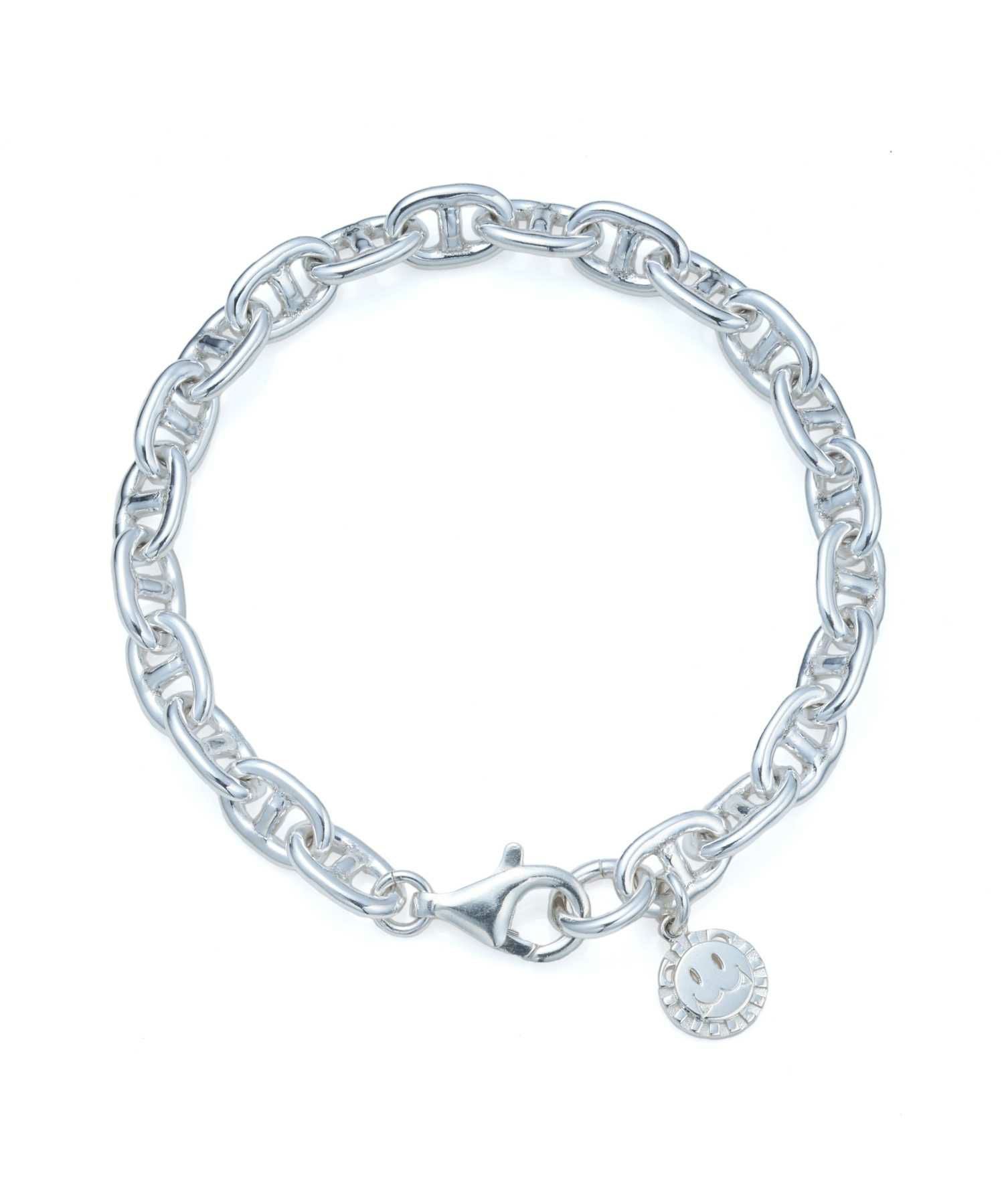 LEO”マリンファットチェーンブレスレット（クリップ/いぶし無し