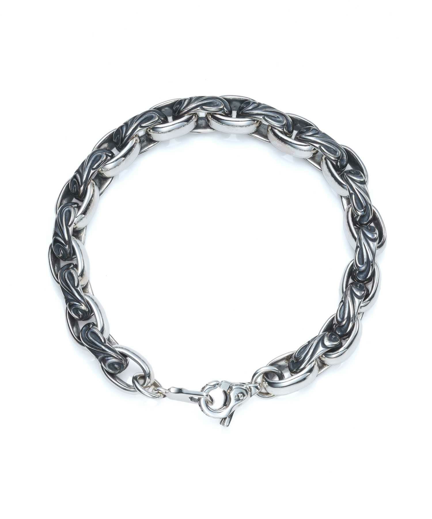 “HOWL”ミドルスクロールブレスレット/シルバー925