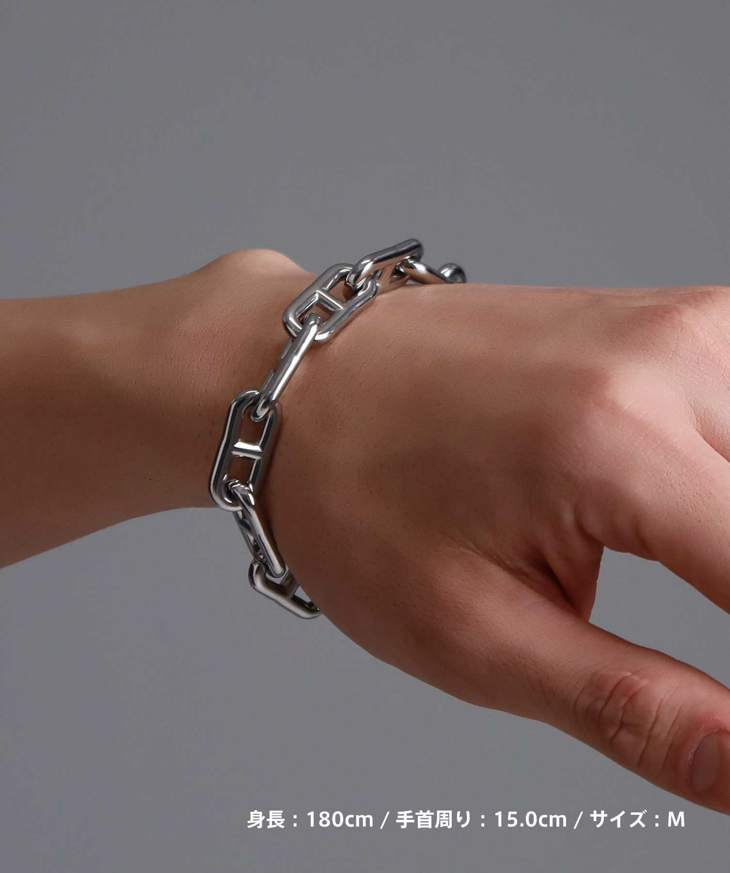 限定展開】“LH-1”ヴァリアスチェーンブレスレット（変形アンカー