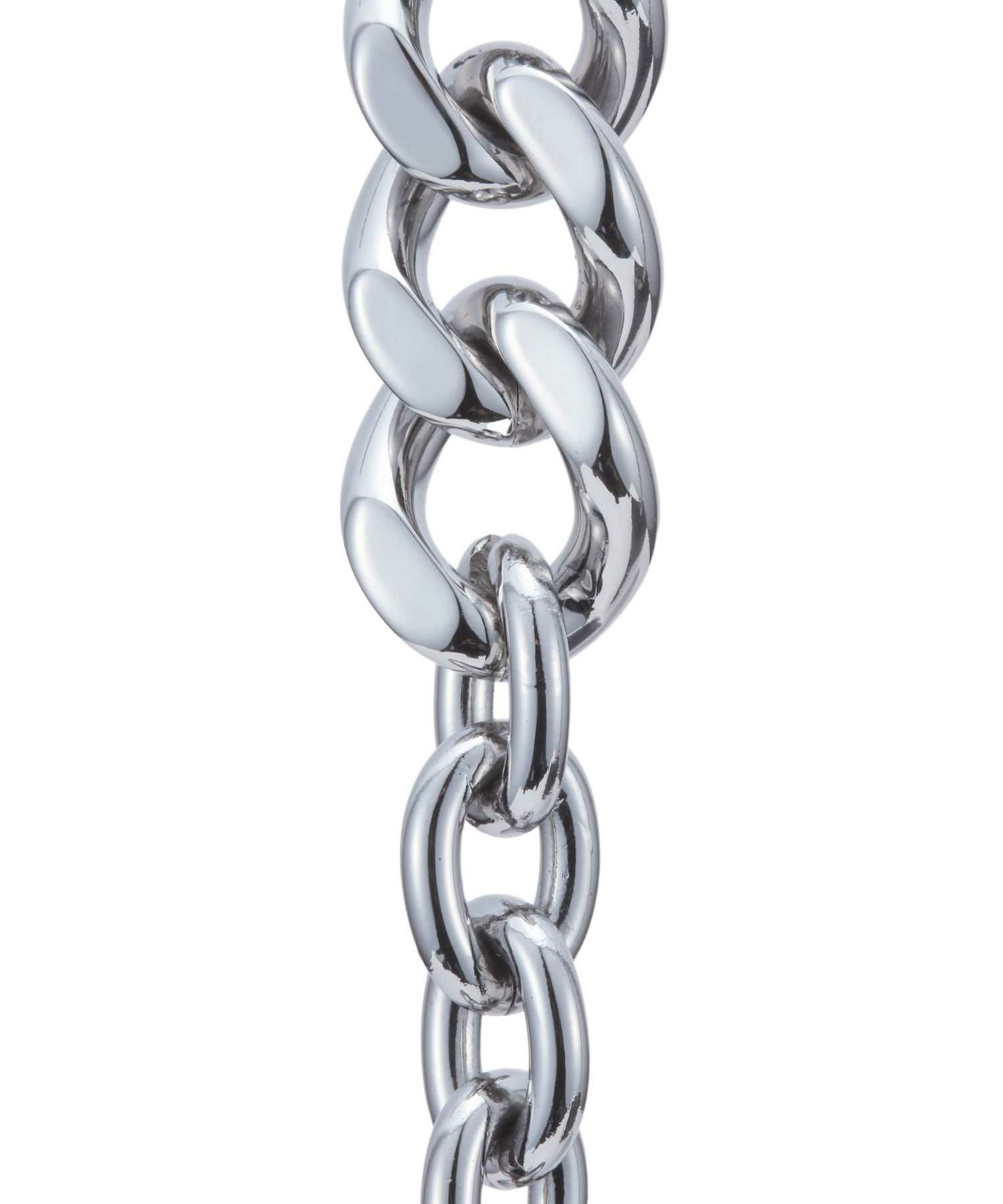 【限定展開】“LH-1”ヴァリアスチェーンブレスレット（コンビネーション“カットキヘイ＋アズキ”）/サージカルステンレス（金属アレルギー対応）