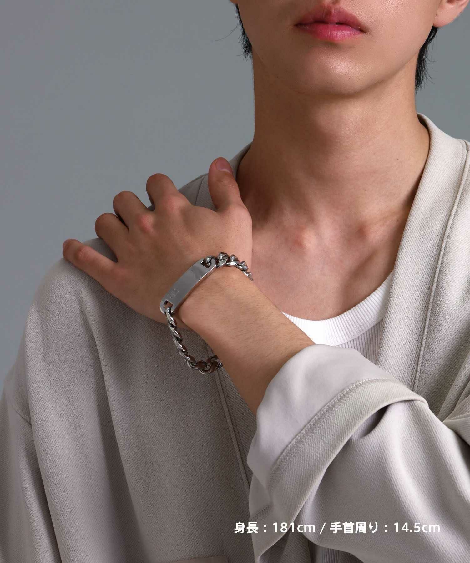 限定展開】“LH-1”IDブレスレット/サージカルステンレス（金属