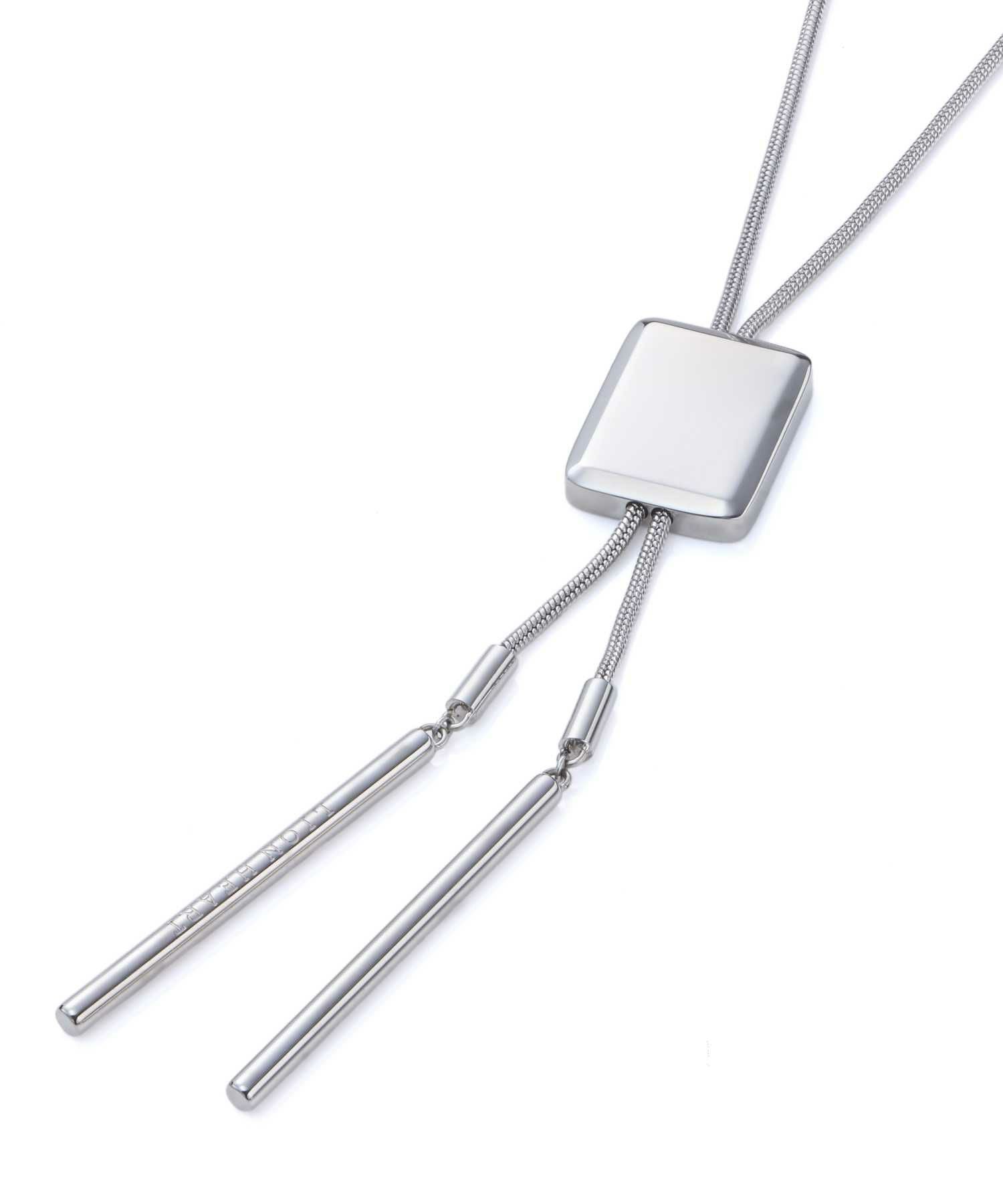 限定展開】“LH-1”ループタイネックレス/サージカルステンレス（金属