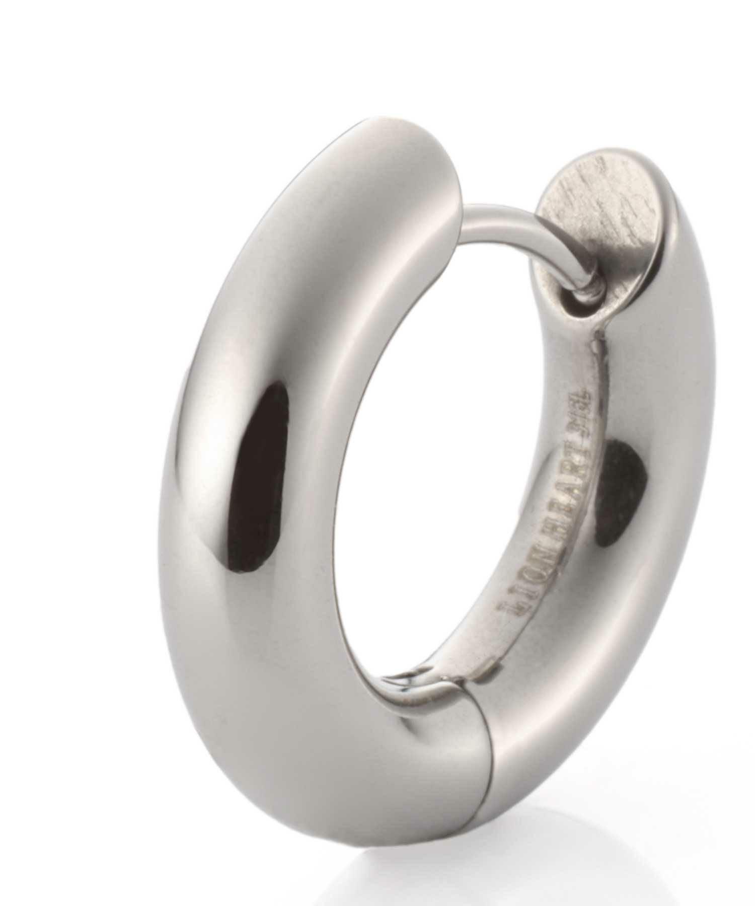 限定展開】“LH-1”チャンキーフープピアス（Mサイズ）/サージカル