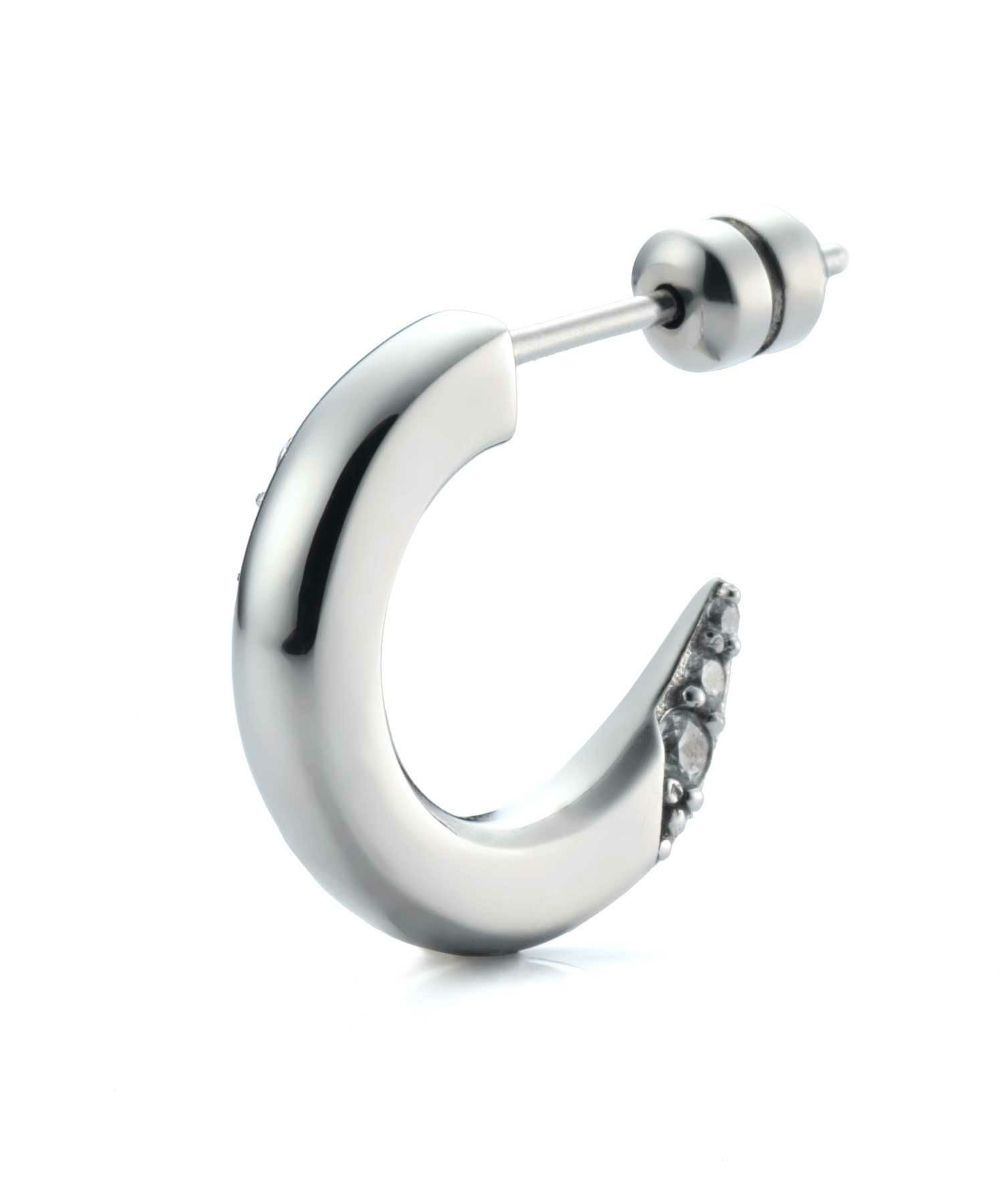 限定展開】“LH-1”G型ピアス（ファング）/サージカルステンレス（金属