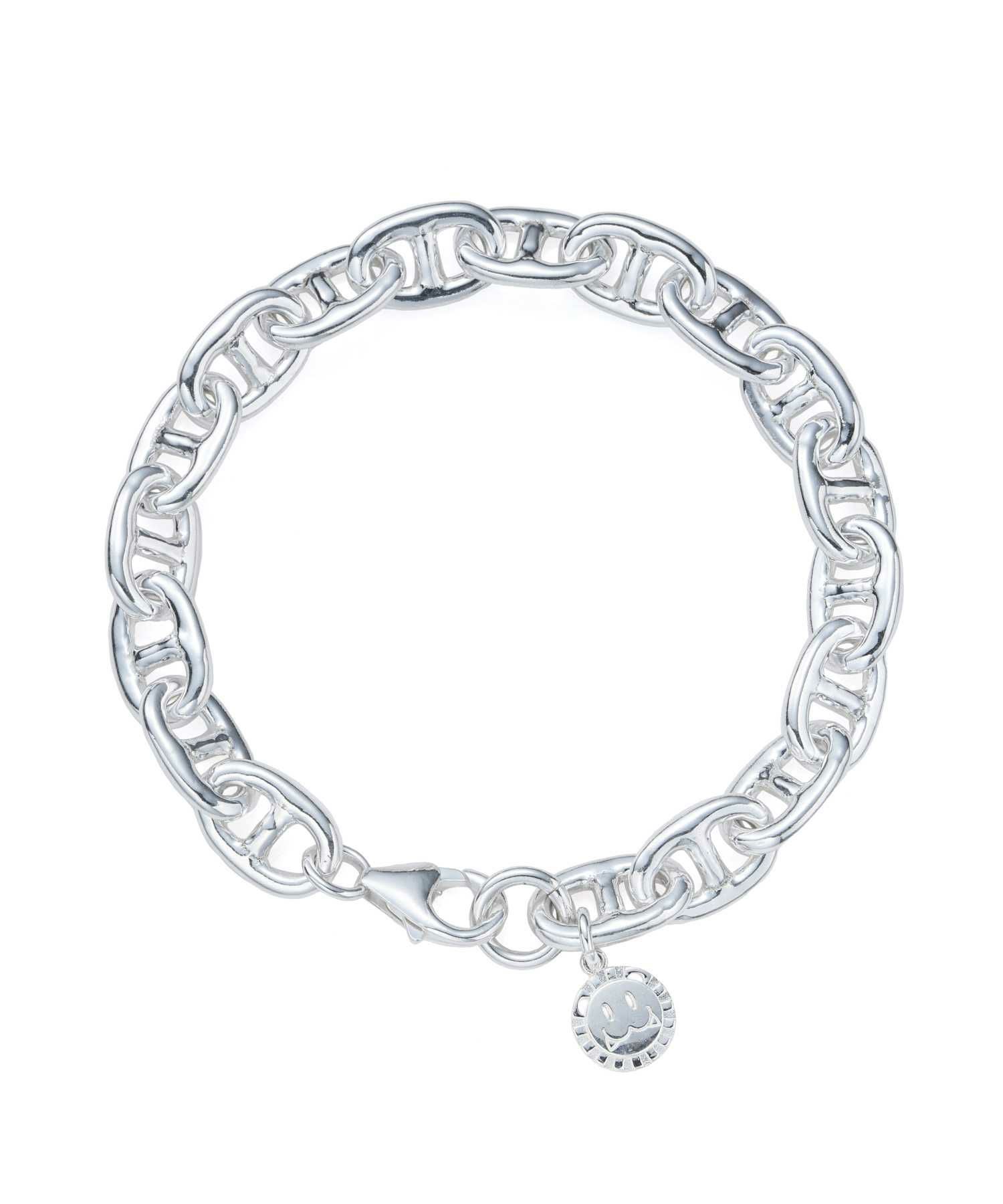 LEO”マリンファットチェーンブレスレット（クリップ/いぶし無し