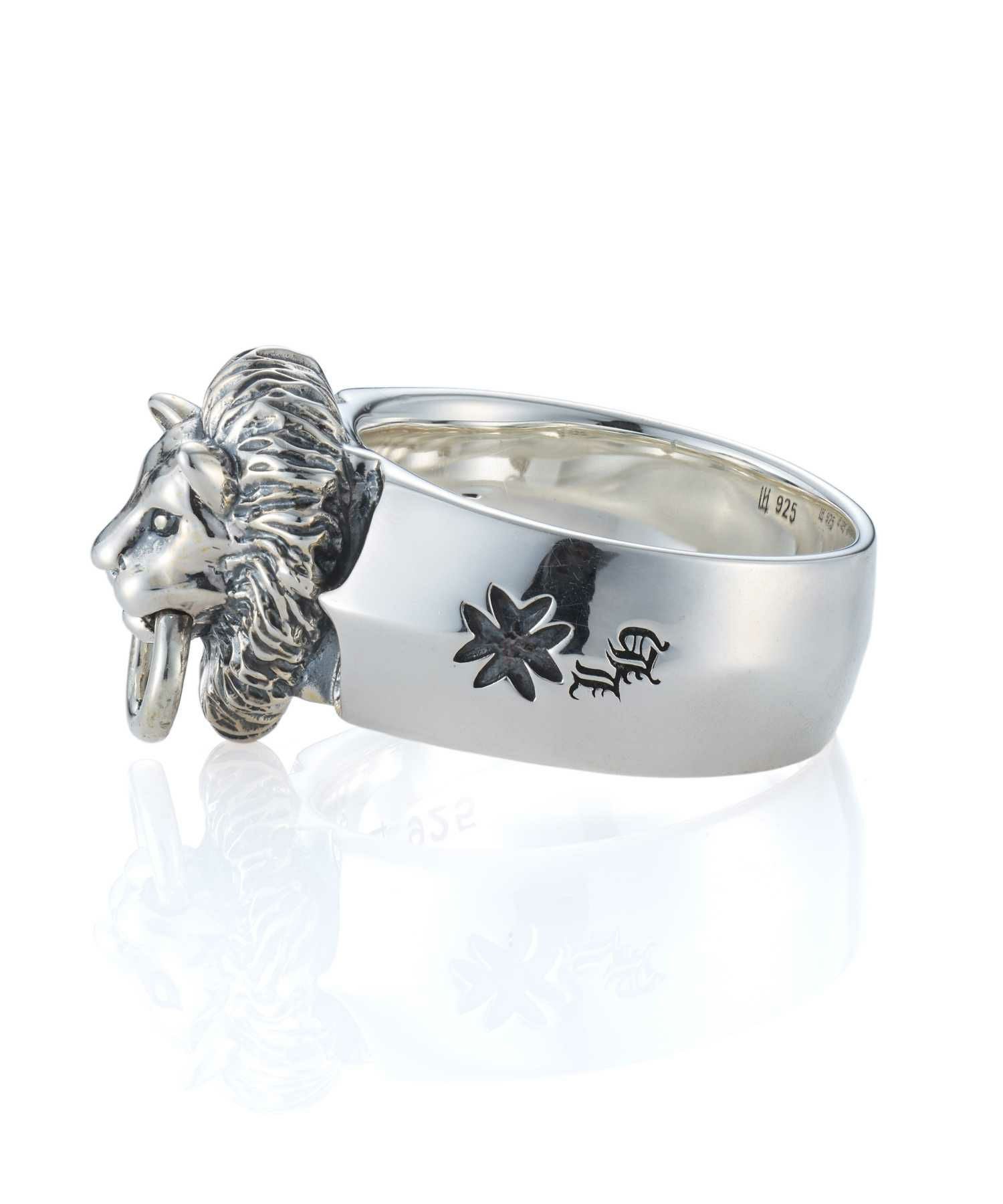 BASIC”マスターリング（ライオンゲート）/シルバー925 | LION HEART