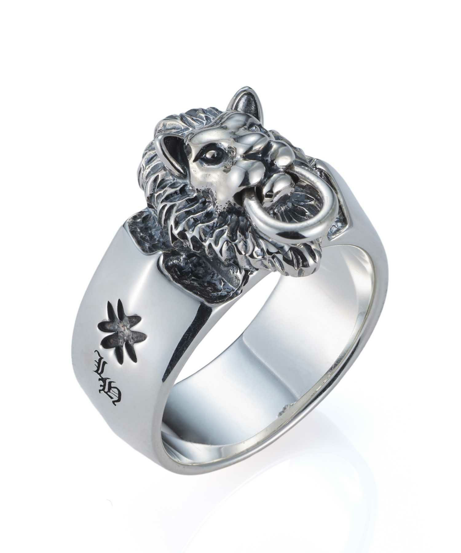 BASIC”マスターリング（ライオンゲート）/シルバー925 | LION HEART