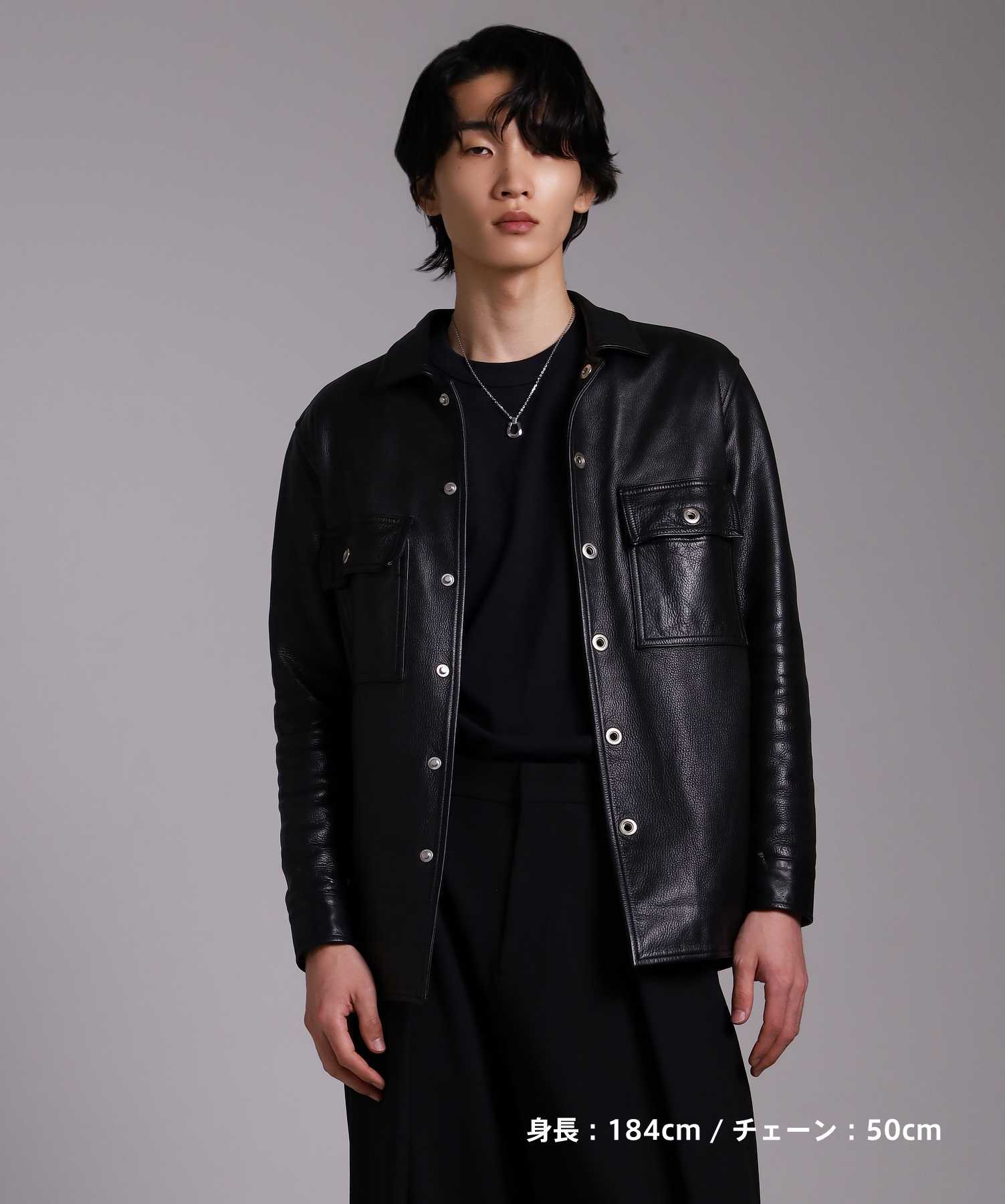 直営店舗限定】“LH-1”ホースシューネックレス（ブラックライン
