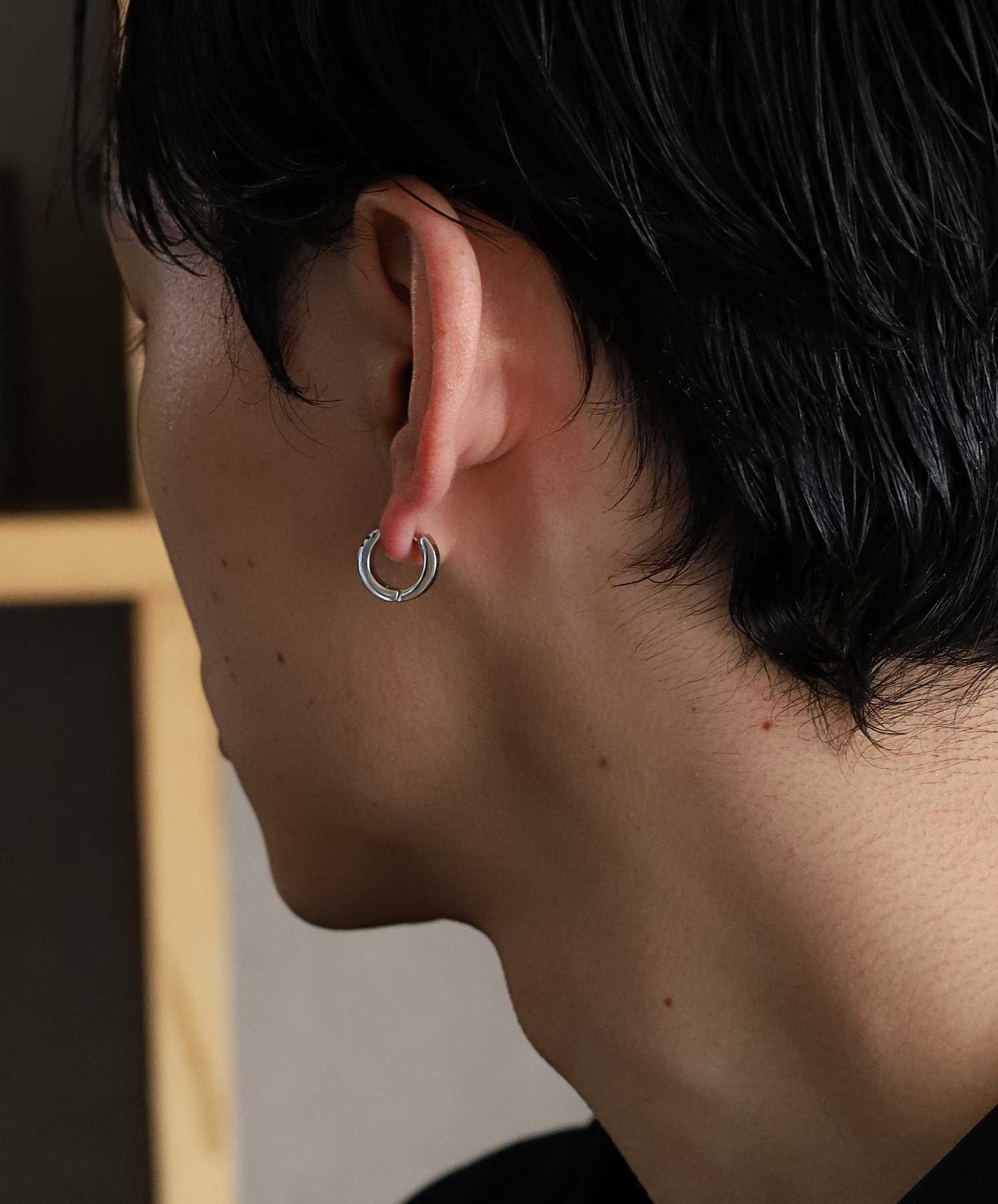 直営店舗限定】“LH-1”アイコニックロゴフープピアス/サージカル