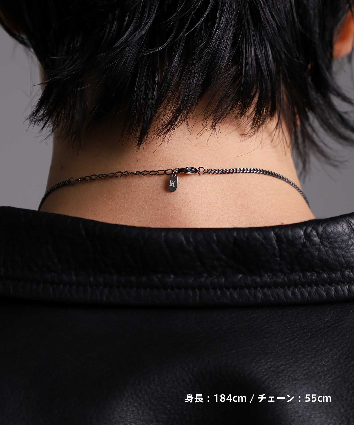 限定展開】“LH-1”ノットクロスネックレス/サージカルステンレス（金属
