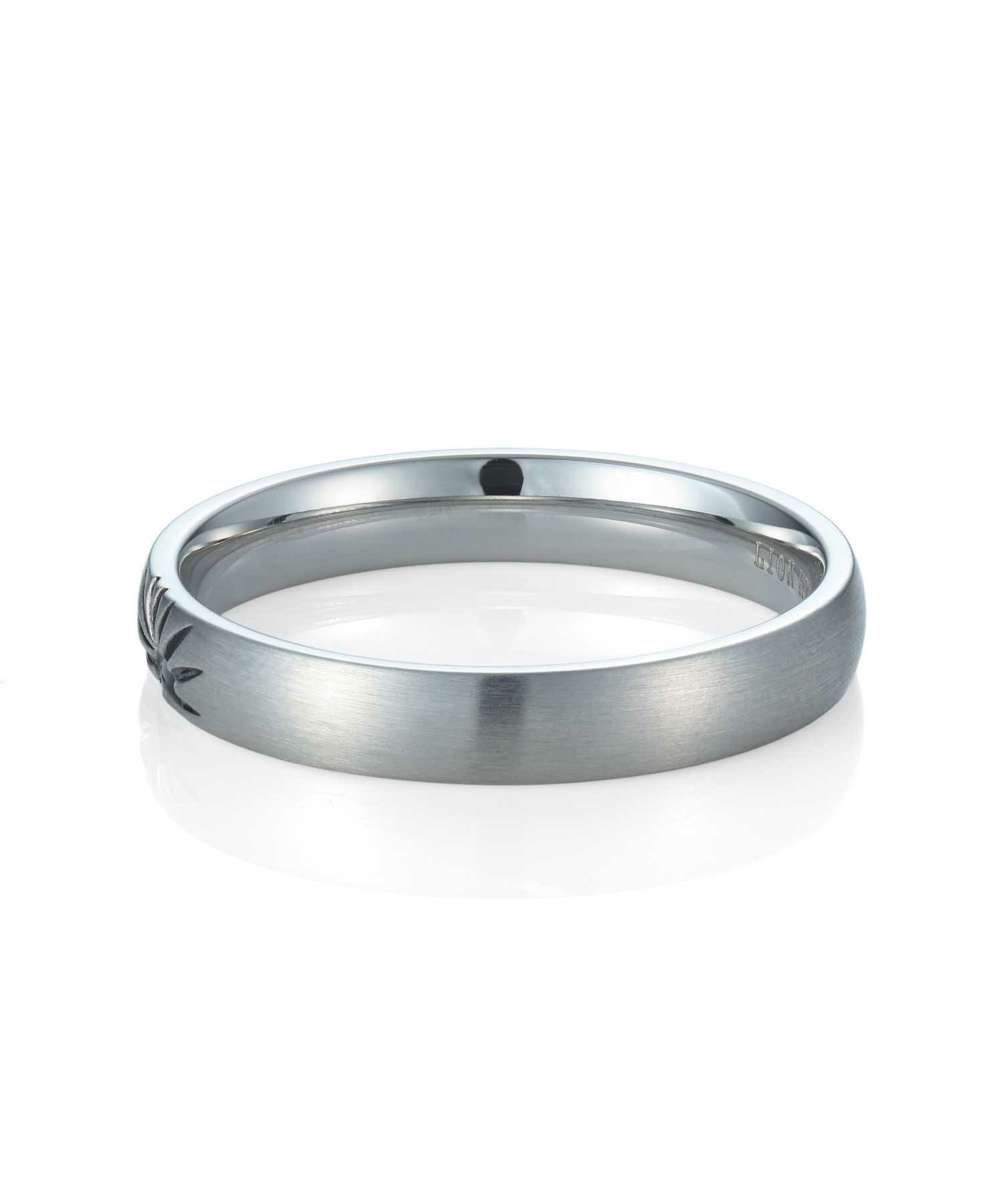 限定展開】“LH-1”サンモチーフラウンドリング（マットシルバー