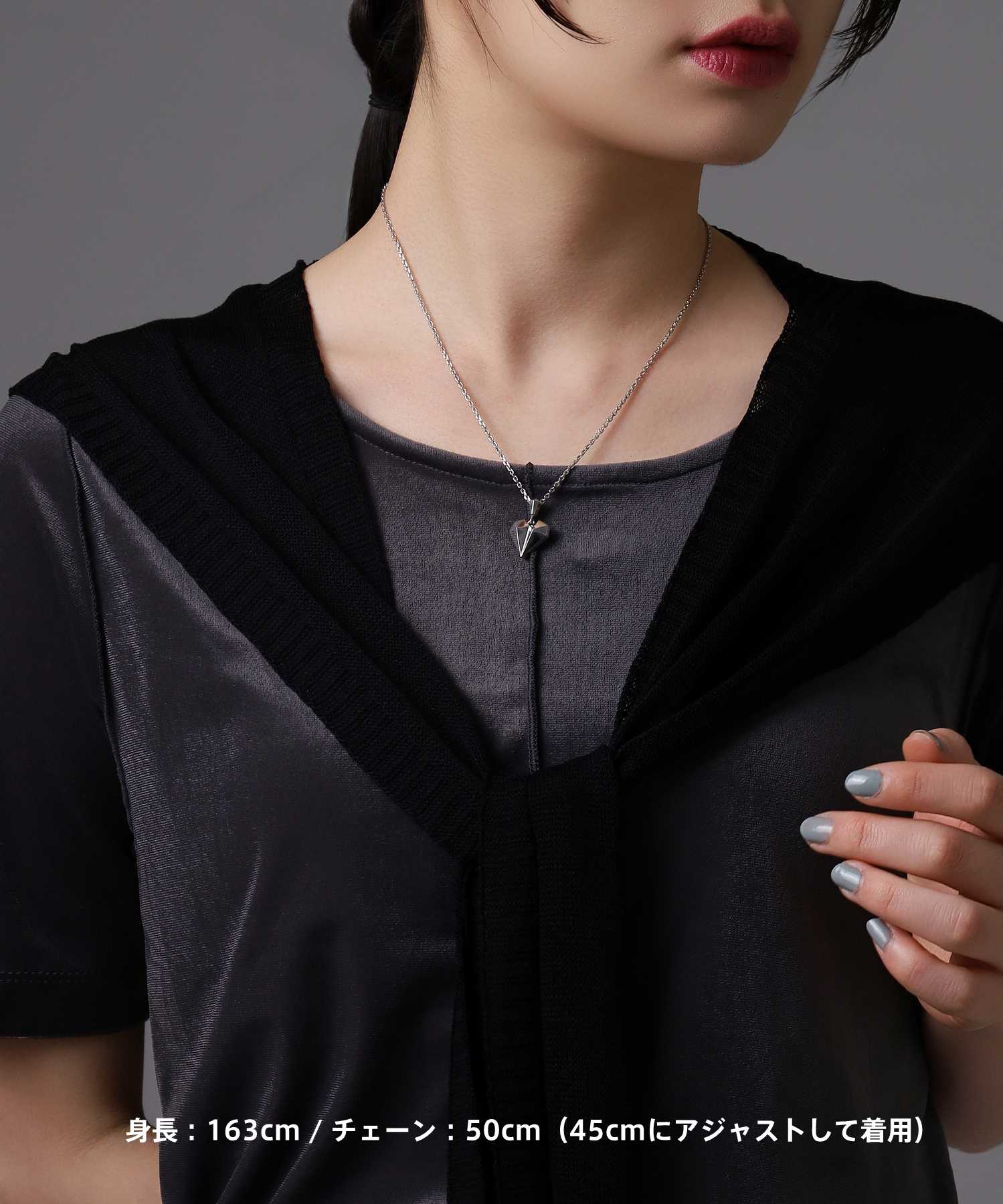 for Gift”ファセットハートネックレス/シルバー925 | LION HEART STORE