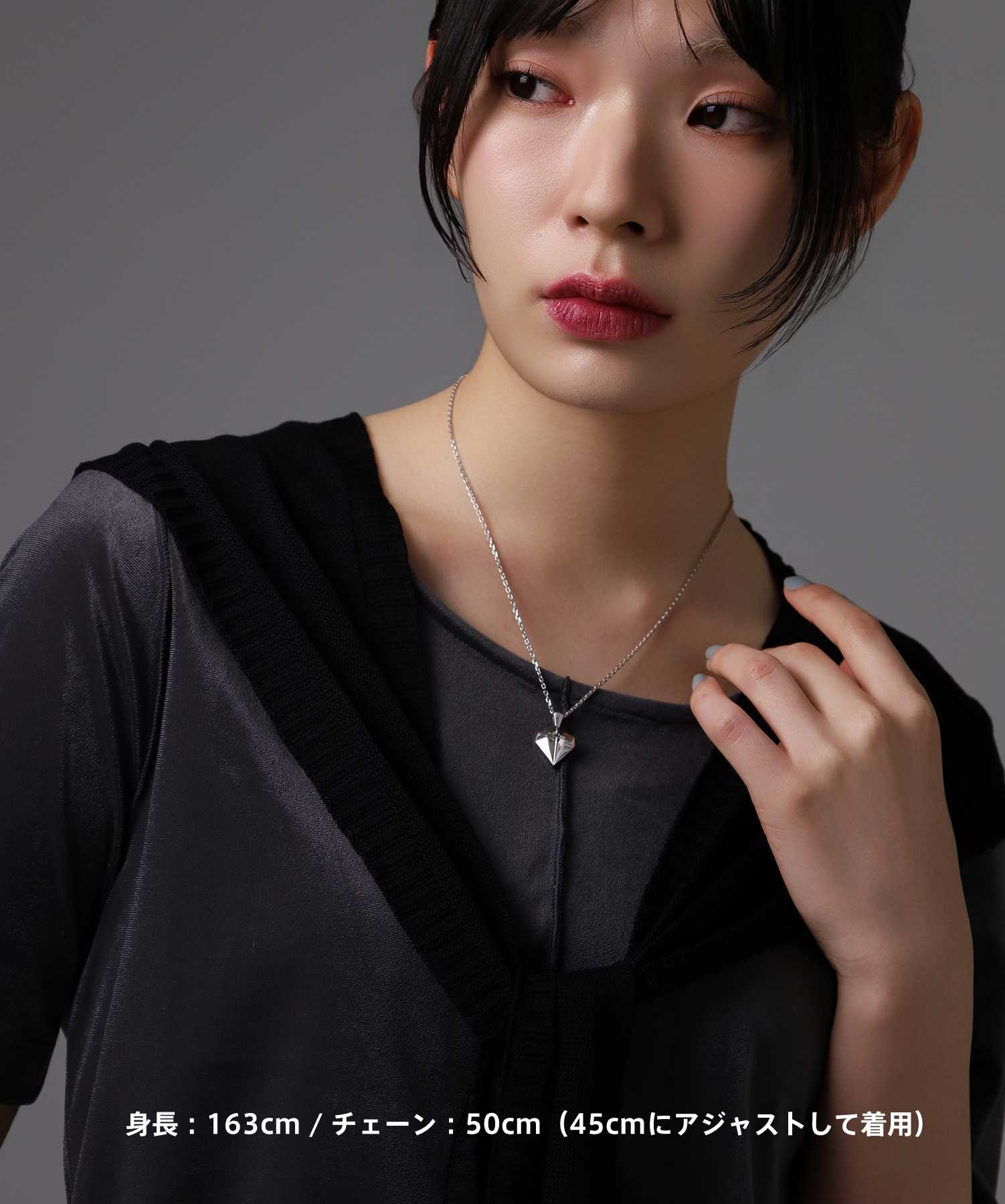 for Gift”ファセットハートネックレス/シルバー925 | LION HEART STORE