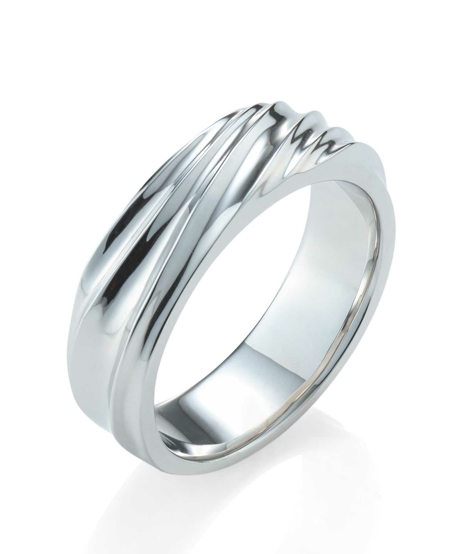 for Gift”リップルテクスチャーリング/シルバー925 | LION HEART STORE