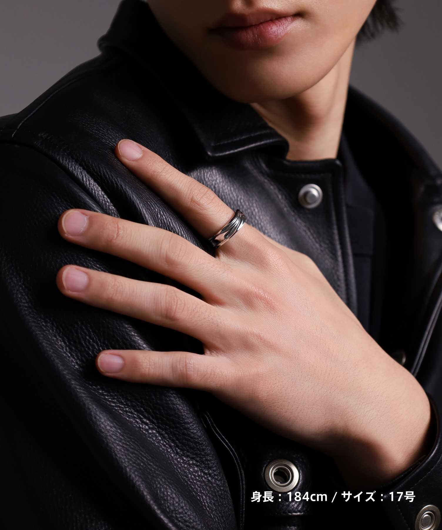 for Gift”リップルテクスチャーリング/シルバー925 | LION HEART STORE