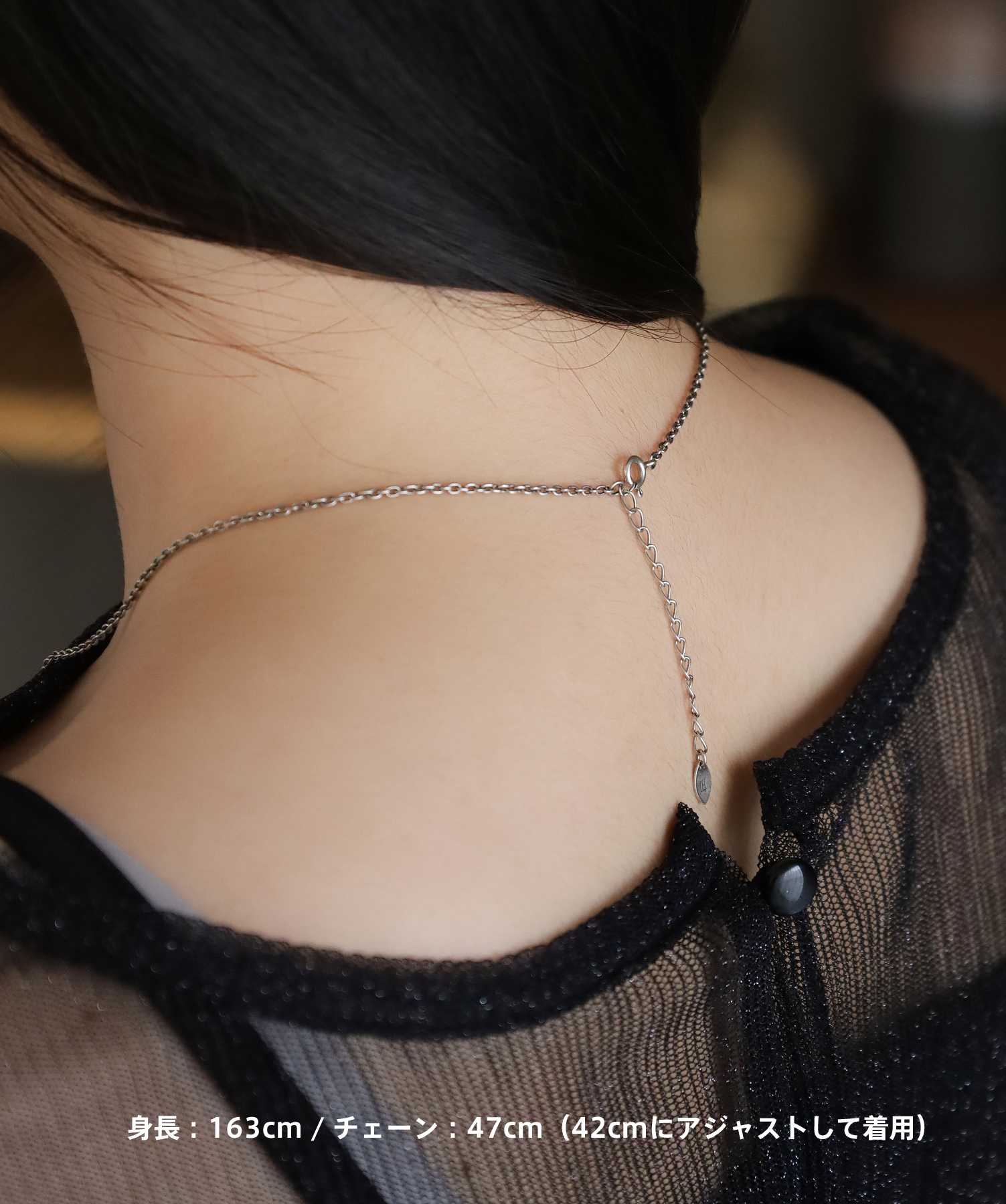 KK♡ ページ BASIC”ショートアズキチェーンネックレス（スリム）/シルバー925